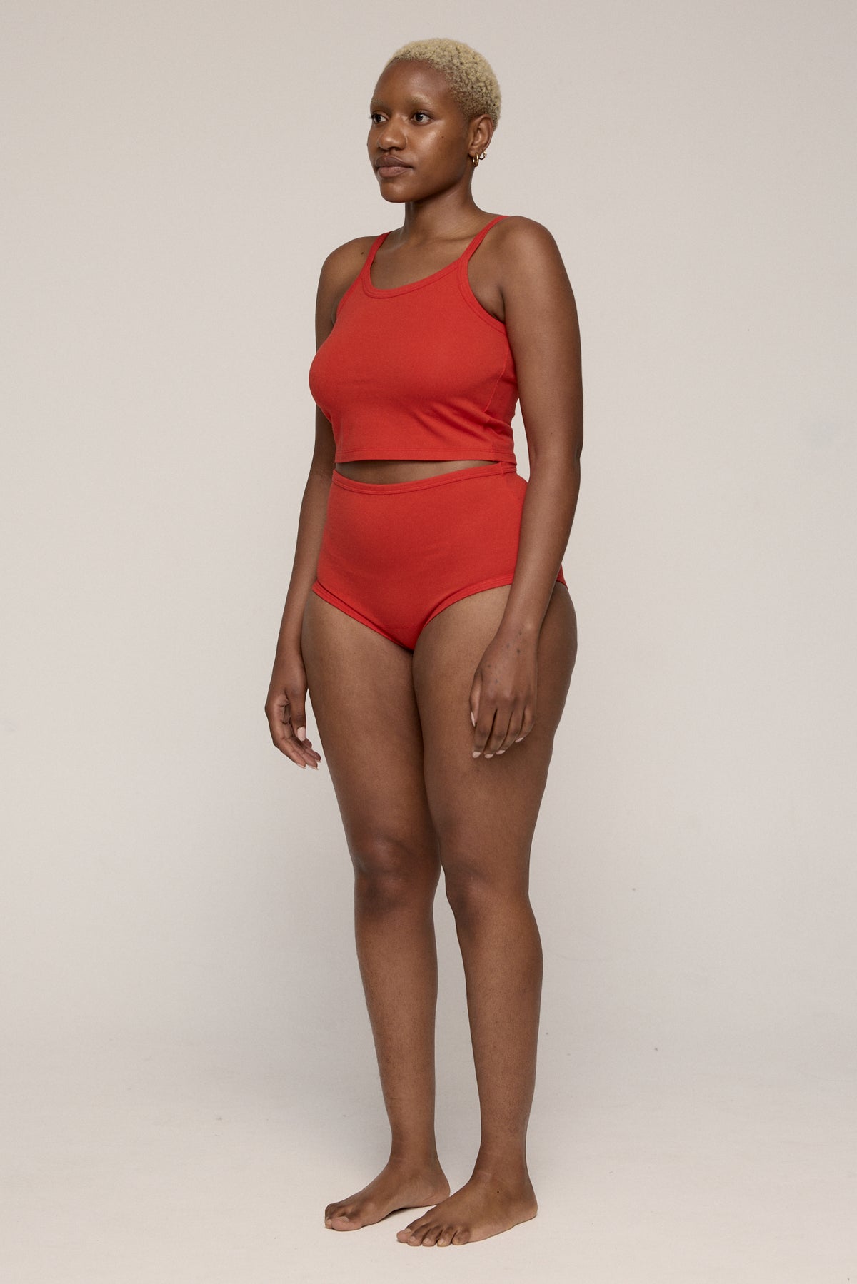 Organic Cropped Singlet