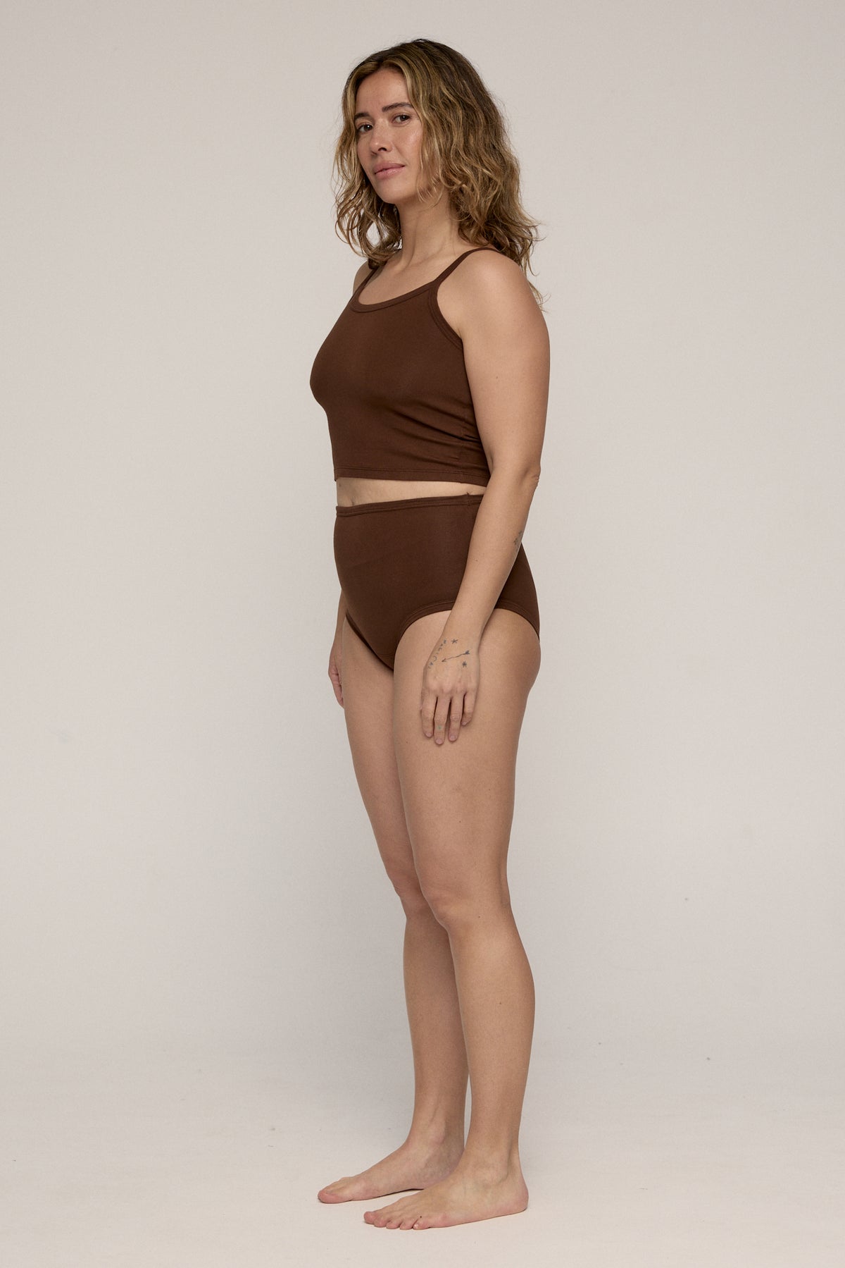 Organic Cropped Singlet
