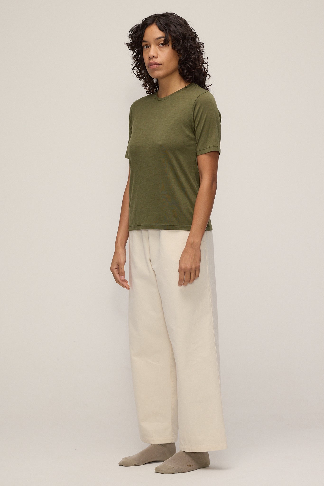 Merino Fitted Tee